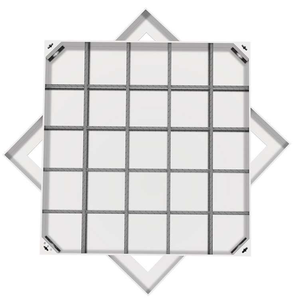 东兴不锈钢方井展示